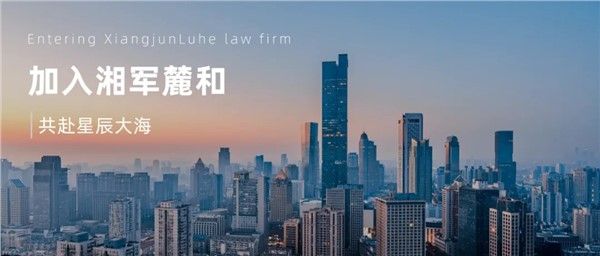 启新程，赴新约｜湘军麓和所诚聘财务总监、合伙人律师、独立律师、律师助理