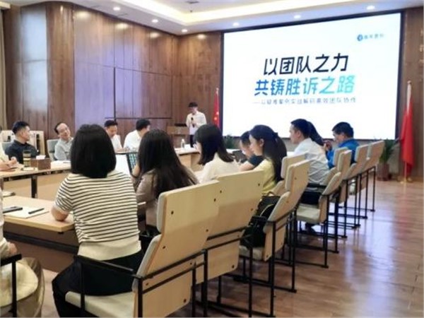 以团队之力铸胜诉之路｜湘军麓和开展疑难案例分享会